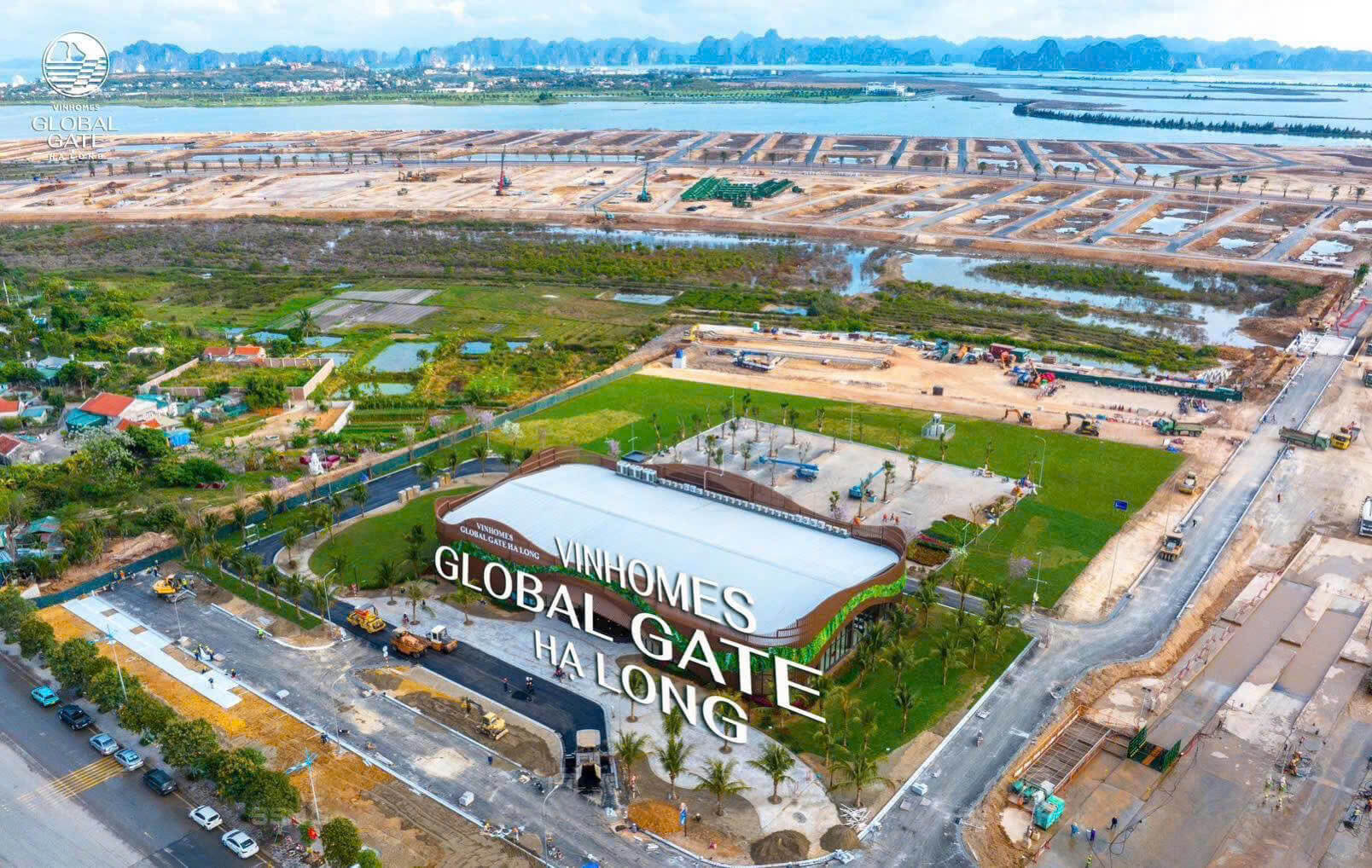 cập nhật Tiến độ xây dựng Vinhomes Global Gate Hạ Long tháng 4.2026