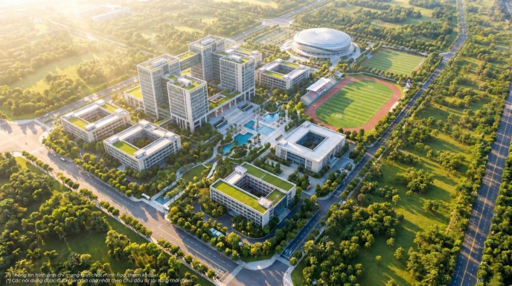 7 trường ĐH quy tụ, khơi nguồn kinh tế tri thức tại Vinhomes Global Gate Hạ Long 1 Vinhomes Global Gate Ha Long se mo ra chuan song moi noi tri thuc cong nghe va con nguoi cung hoi tu va phat trien ben vung. Anh phoi canh