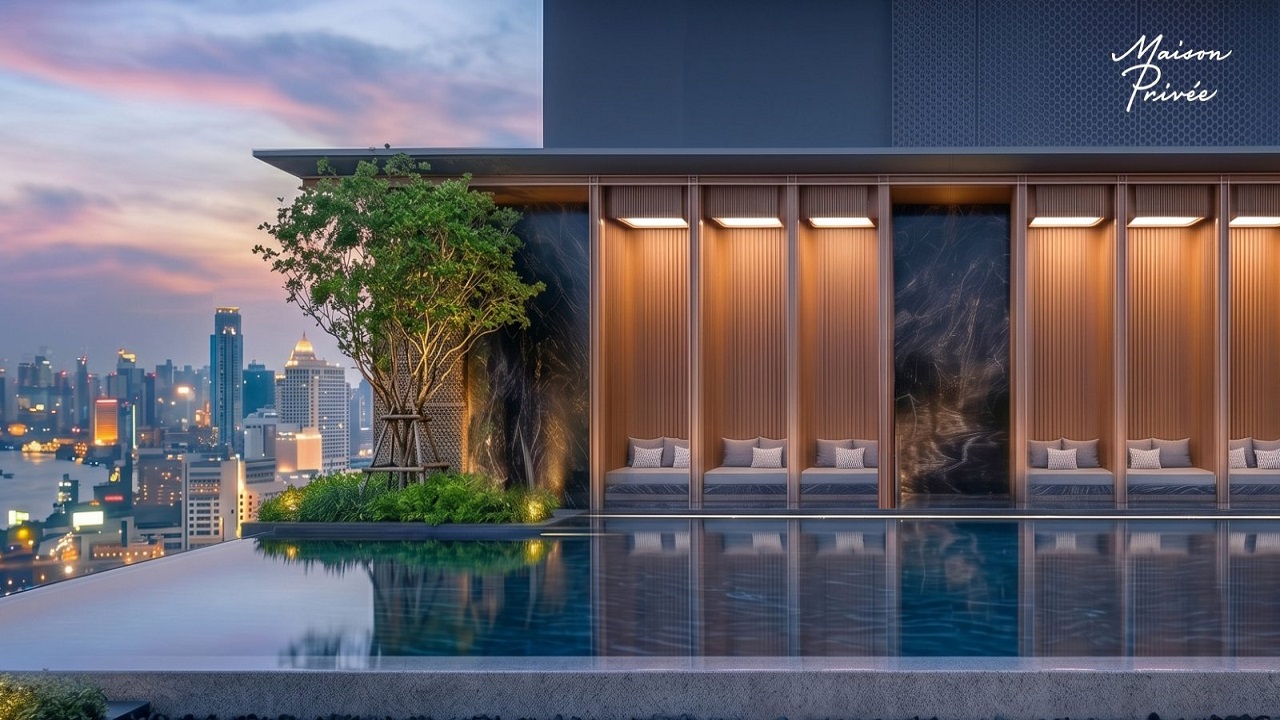 Maison Privée Ciputra Hà Nội – Dự án căn hộ hạng sang mới của CapitaLand Development 2 Bể bơi vô cực tầng thượng tòa căn hộ