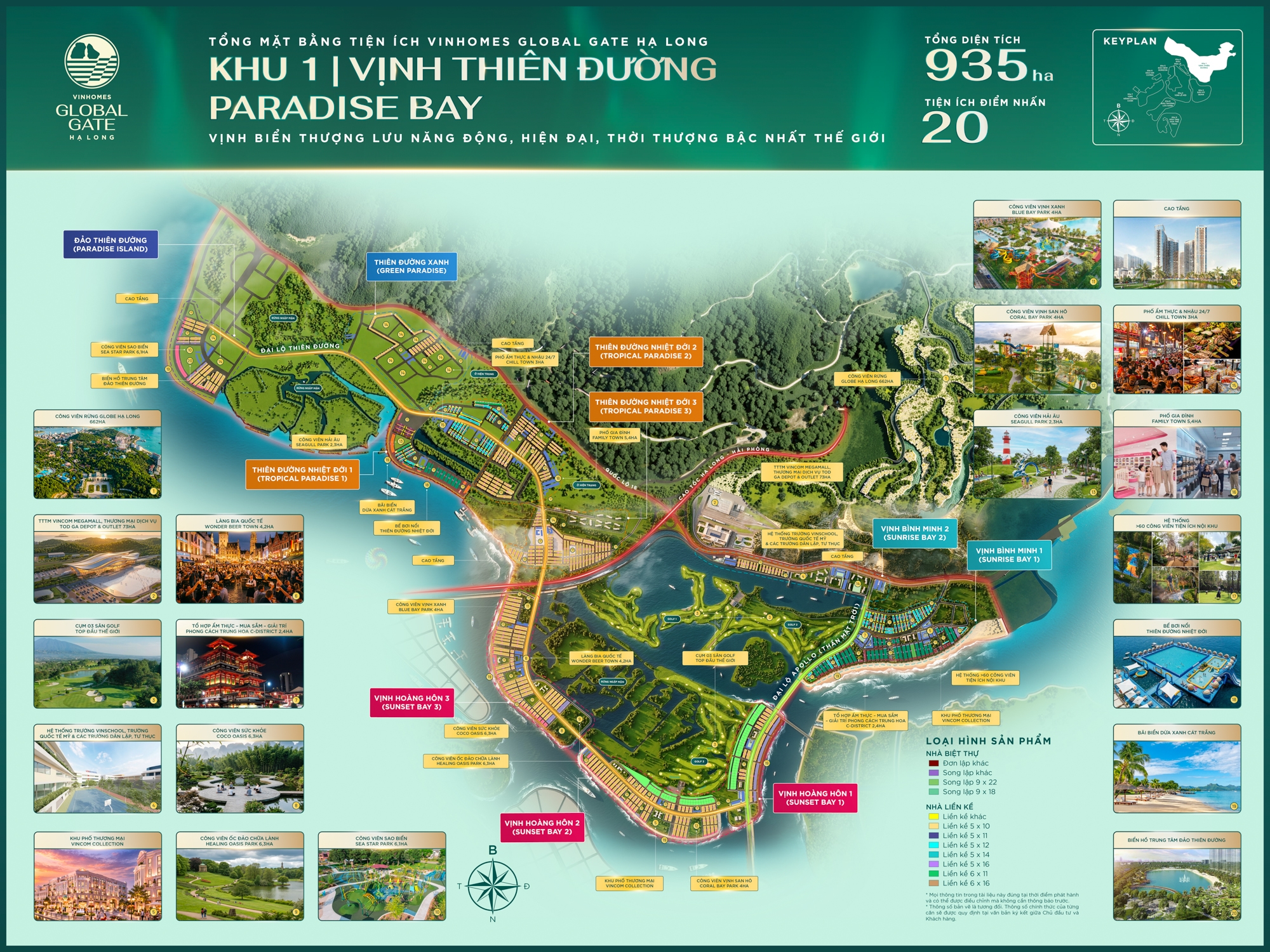 Vịnh Thiên Đường: Đại đô thị 900 ha bên ga cuối tuyến đường sắt 5 tỷ USD đang tạo “sóng lớn” tại Quảng Ninh 2 Vịnh Thiên Đường